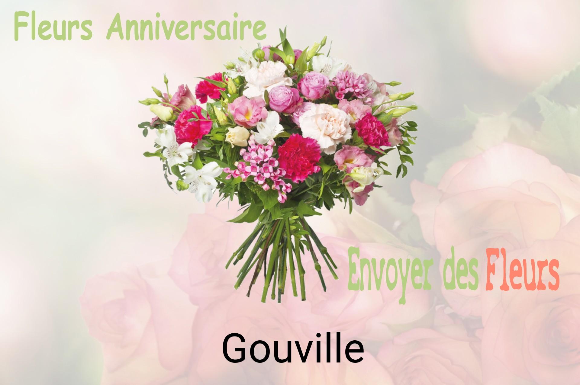 Bouquet de fleurs d’anniversaire livré à Gouville